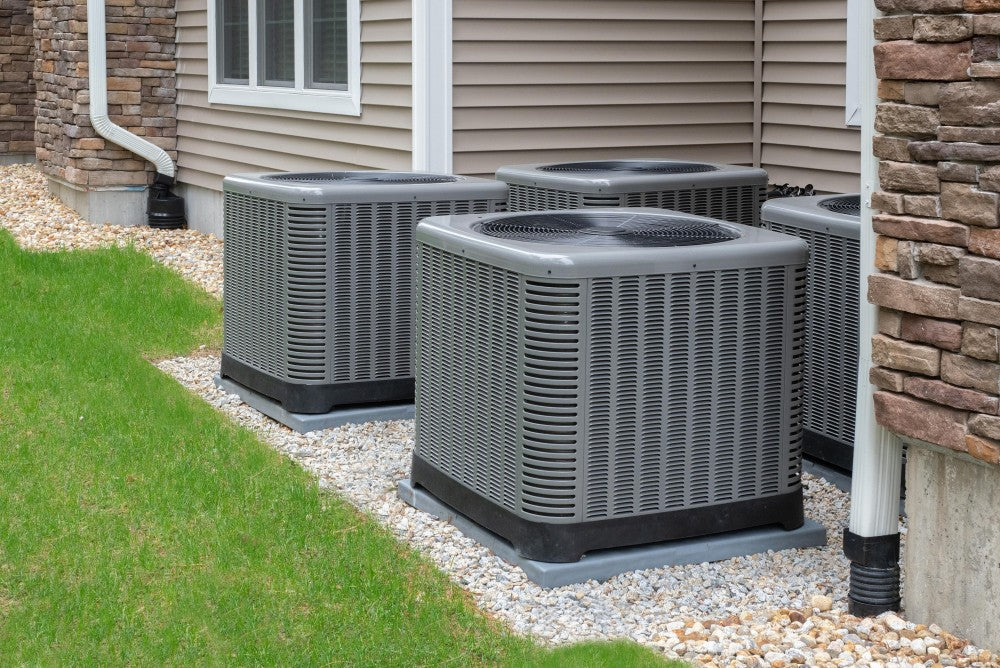 HVAC units at a commercial facility.